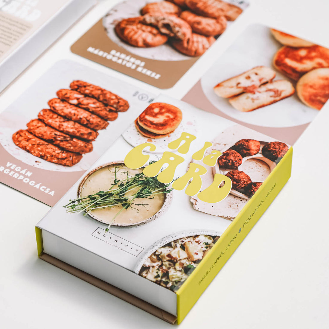 Nutrifit recept kártyák -egészséges ételek percek alatt