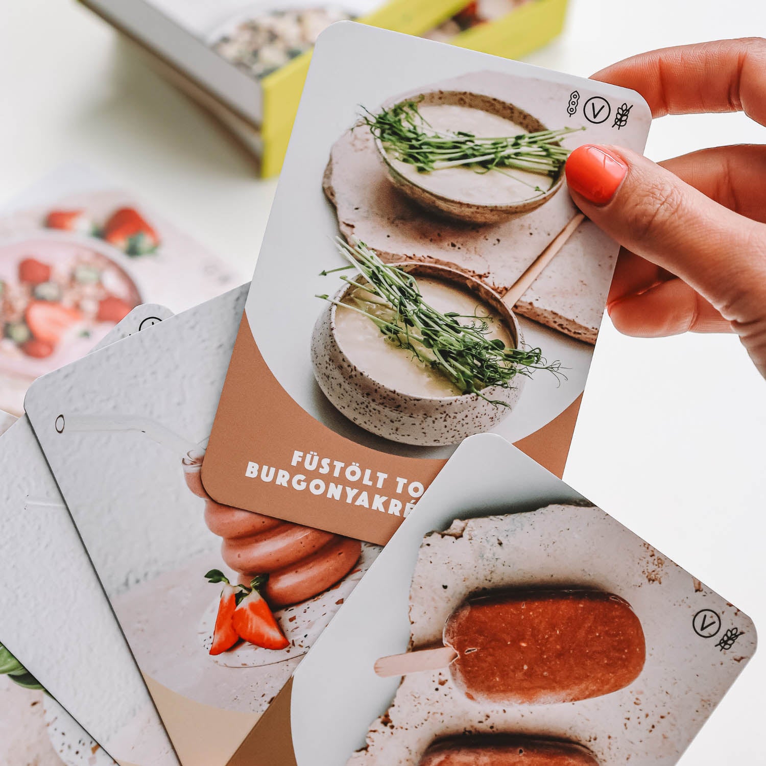 Nutrifit recept kártyák -egészséges ételek percek alatt