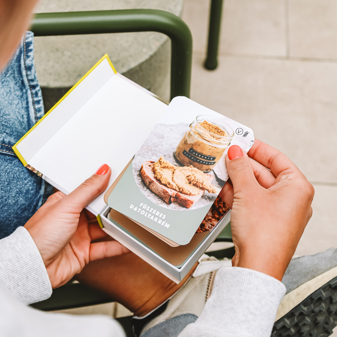 Életmódváltó csomag - Ebook és A LA CARD Receptkártyák